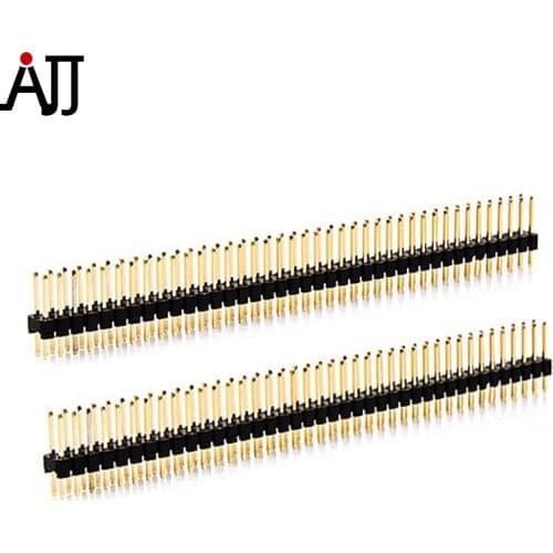 Rctimer Straight Pin Header 2 Row 20 Pin 2.54mm Pitch 2pcs/bag