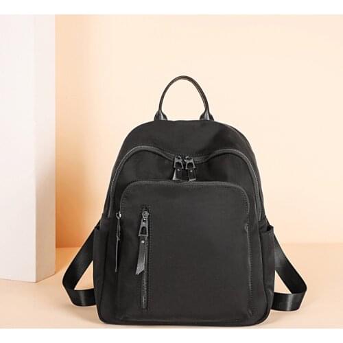 Luxury Famous Brand Designer Washed Leather Women Backpack Female Shoulders Bag Teenager School Bag Fashion Womens Bags C1722