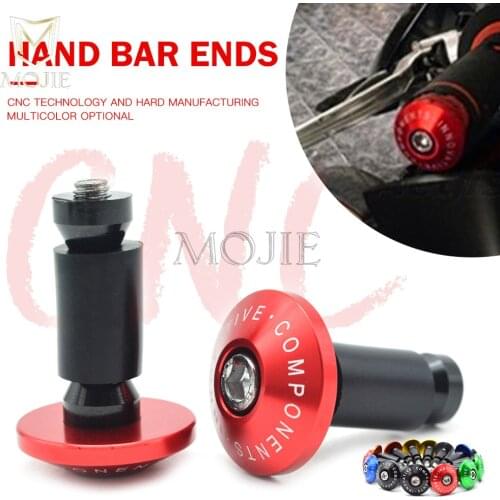 Motorcycle Handlebar Grips Bar Ends Slider Handlebar Cap For Honda CB600F 1000 CB 600 F cb600f Hornet CBR600F CBF600SA CBR1000