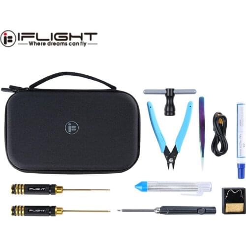 IFlight Tool Storage Bag Tool Handbag Portable Bag with FPV Soldering Lron Kit / Wrench for FPV Model Aircraft Part