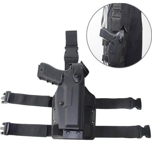 Tactical Drop Leg Holster for Glock 17 19/Colt 1911/H&K USP/Beretta M9/SIG Sauer P226 Pistols Thigh Leg Holster Paddle Platform