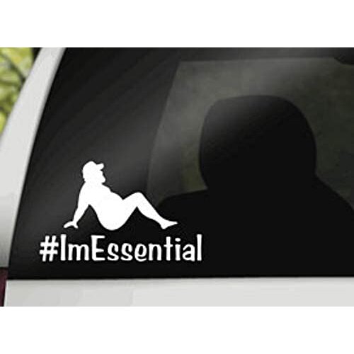 Funny Decal Vinyl Sticker | Cars Trucks Laptop | White