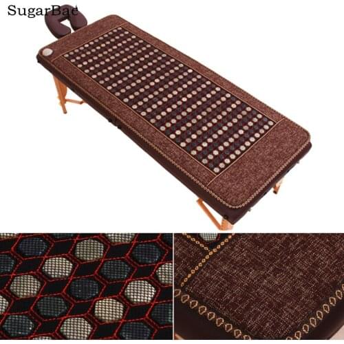 Green Jade Mattress Healtcare Massager with Stones for Full Body Free Shipping