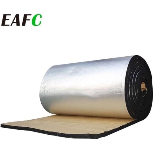 10mm Car Truck Heat Sound Deadener Insulation Mat Noise Insulation Wool Car Heat Sound Thermal Proofing Pad 50*200cm