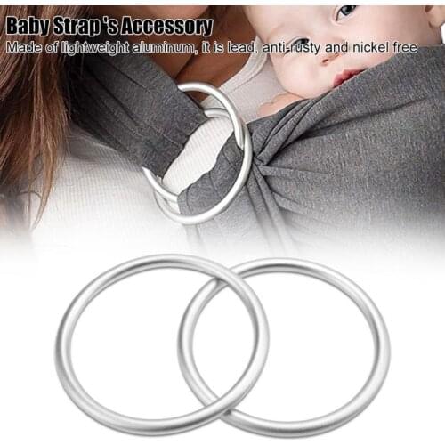 2Pcs/Set New Arrival Baby Carriers Aluminium Baby Sling Rings For Baby Carriers & Slings High Quality Baby Carriers Accessories