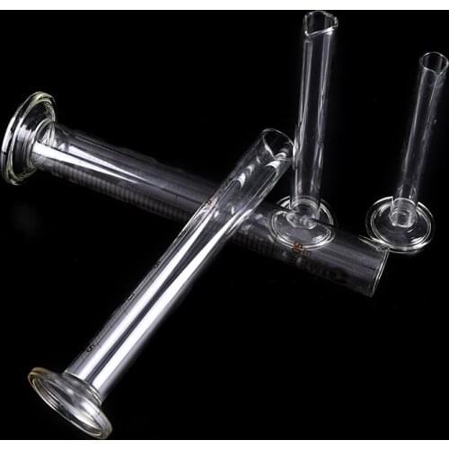 50ml 1pc Glass Measuring Cylinders Chemistry Laboratory Measure Graduated Glass Measuring Cylinder