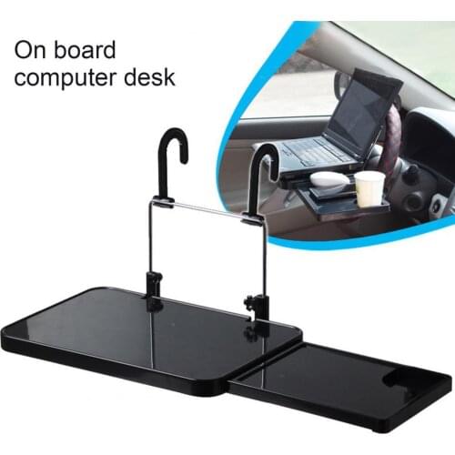 Car Folding Multi-function Laptop Desk Notebook Stand Pallet with Drawer Hook