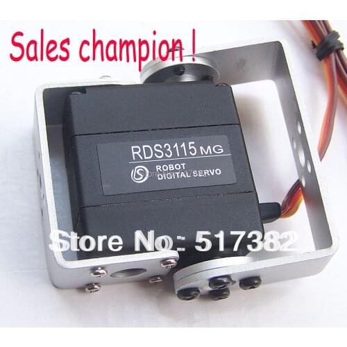 Free shipping 4X Original factory Robot servo RDS3115 Metal gear digital servo Robot servo arduino servo for Robotic DIY 15kg/cm
