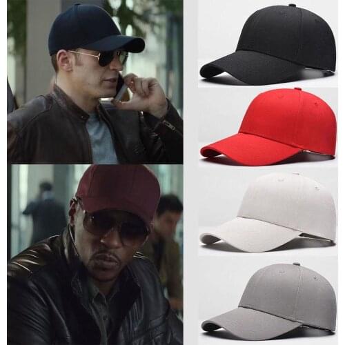 Unisex Men Women Blank Baseball Cap Plain Bboy Snapback Hats Hip-Hop Adjustable
