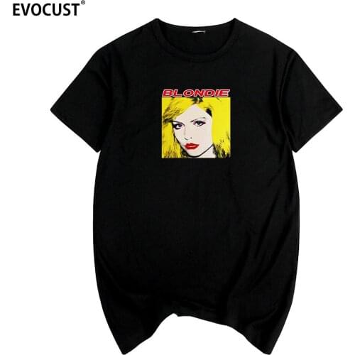 Blondie Debbie Harry Cbgb American New Wave Punk Rock T-shirt Cotton Men T shirt New TEE TSHIRT Womens unisex Fashion