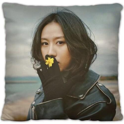 Chen Li Pillowcase Pretty Scholar Yu Lexuan Same Paragraph Star Photo Poster Cushion Cover Souvenir Home Decor Throw Pillow Cove