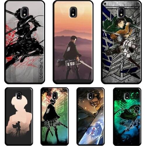 Levi Attack On Titan Case For Samsung Galaxy J5 2017 A3 A5 J1 J3 J7 2016 J4 J6 A6 A8 Plus A7 A9 J8 2018 Coque