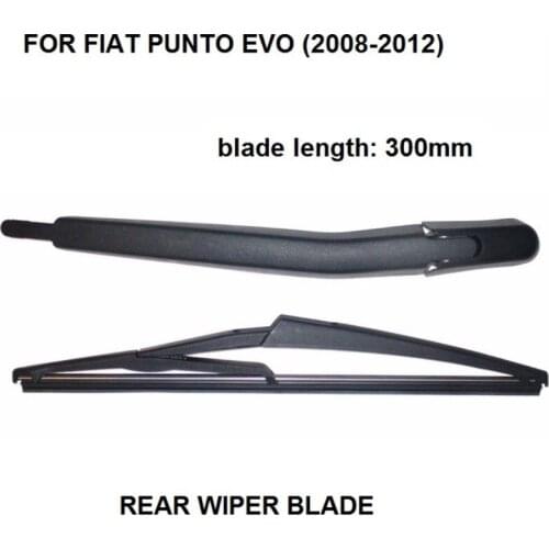FOR FIAT GRANDE PUNTO 05- PUNTO EVO 08- REAR WINDSHIELD WINDSCREEN WIPER ARM BLADE