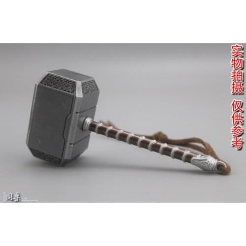 1/6 Scale action figure War Thunder Axe /Thor hammer for 12" male figure body