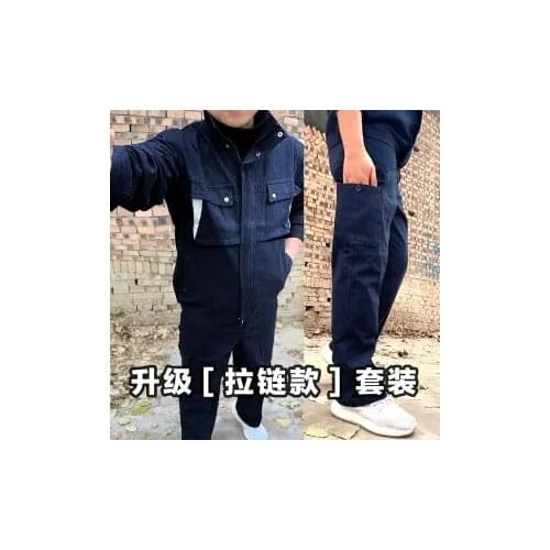 Labor insurance overalls suit cowboys more hot welder labor insurance proof clothes wear resistant construction site workers, to