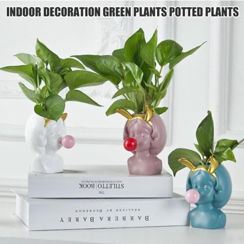 Cute Flower Succulent Pot Home Desktop Decor Multifunctional Planters Succulent Flower Pots For Home Garden Decor Macetas