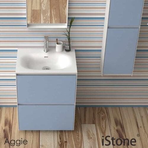 600mm Freestanding Vanity Stone Acrylic Blum Drawer Storage Cloakroom Floor Mounted Side Cabinet Mirror 2940