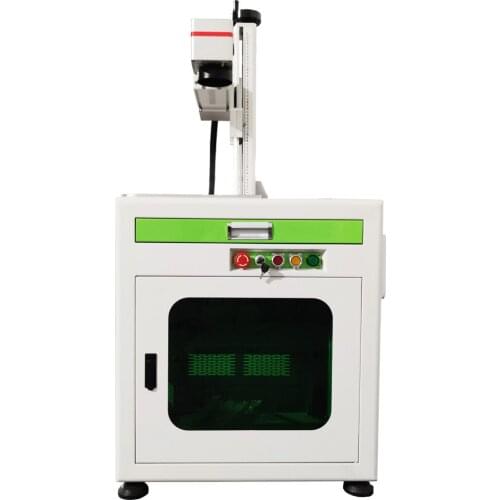 Fiber Laser Machine For Metal/Pen/Watch/Keychains/Rings/Dog Tags Marking 20W 30W