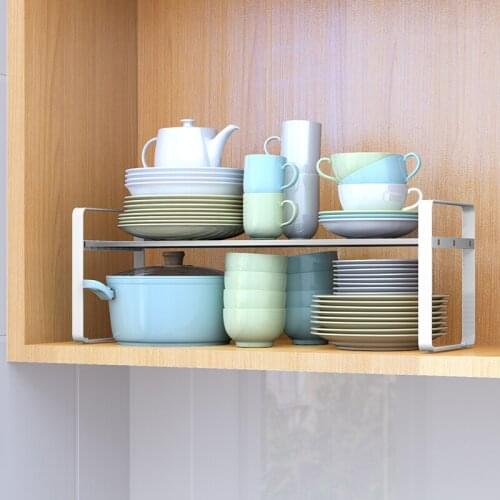 Storage Holder Rack Cabinet built-in shelf kitchen countertop storage desktop partition cabinet layered storage shelf organizer