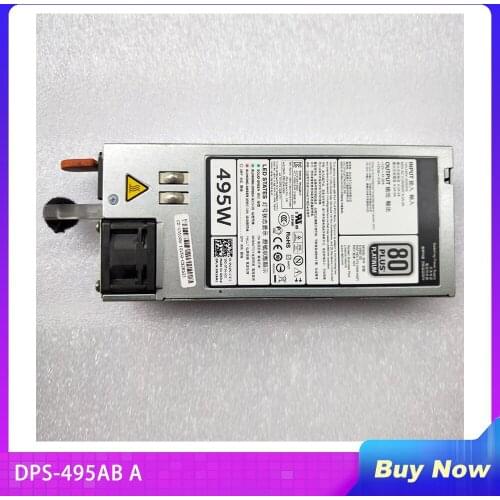 Server Power Supply For DELL D495E-S0 F495E-S0 DPS-495AB A 3GHW3 03GHW3 N24MJ 0N24MJ 495W Fully Tested