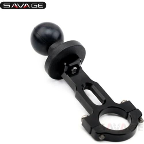 Sport GPS Mount Bracket Phone/SatNav Holder/Diamond Base To 1" Ball Blk For HONDA CBR600RR CBR1000RR CBR1100XX CBR900 Motorcycle