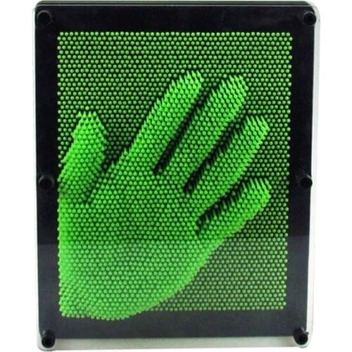 Souvenir Crafts DIY 3d pin art sculpture Frame Image Captor Pin Point Art Impressions Classic Gadget Artist Fun Toy 10*8 inch