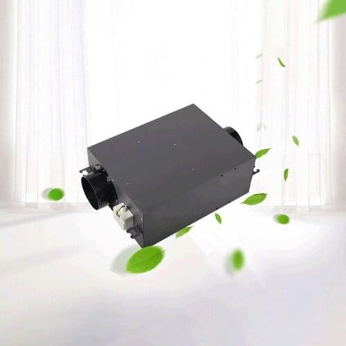 Fresh Air Silencer Ventilation Fan 220V Home Office Exhaust Blower Silencer Duct Air Cleaning System Exhaust Machine XF-K300