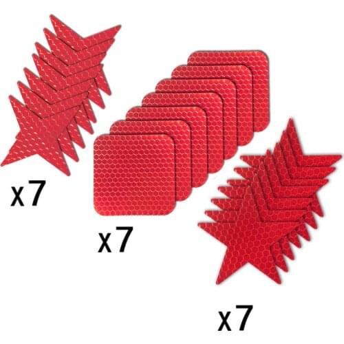 Waterproof High Intensity Reflective Tape Safety Warning Tape stickers for Roller Skates bicycle motorcycle baby strollers DIY