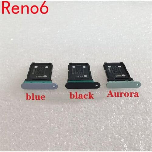 For OPPO Reno6 Sim card slot mobile phone card holder SIM card holder