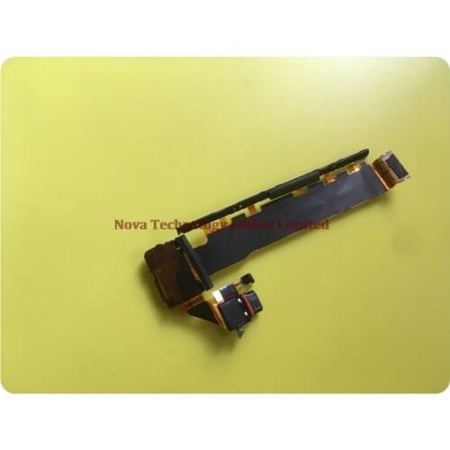 Novaphopat For Sony Z3 Plus Z4 Charger Port Board USB Charging Power Volume Flex Cable Microphone Plug Replacement + Tracking
