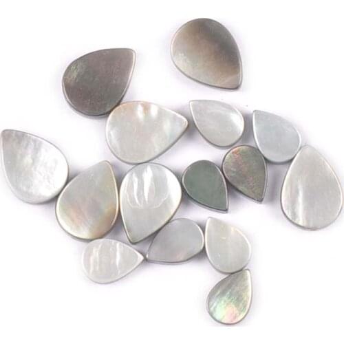 5Pcs Natural Pearl Water Drop Shells Beads For Jewelry Making Bracelet Necklace Handmade Crafts Seashell DIY Accessories 9-18mm