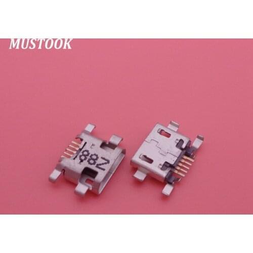 50pcs Micro USB 5pin mini Connector Mobile Charging port For HONOR 6 8 lite Huawei P7 P8 Lite 2017 Maimang 6 Charge Dock Socket