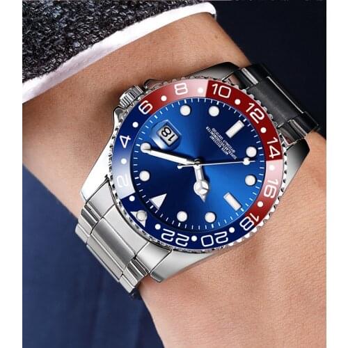 Top Brand Luxury Mens Quartz Watch Sports Mens Watch Waterproof All-steel Quartz Clock Mens Relogio Masculino Fashion