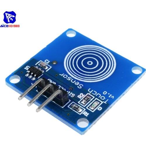Diymore 5PCS/Lot TTP223 TTP223B Jog Digital Touch Sensor Capacitive Touch Switch Module for Arduino