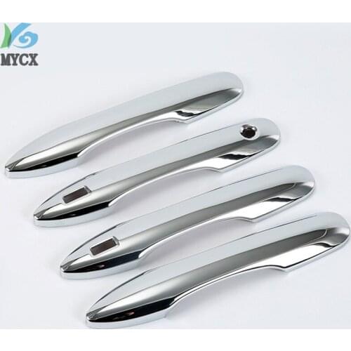 Chrome Handles Cover Trim For Toyota Camry Daihatsu Altis XV70 70 2018 2019 2020 Car Accessories Stickers Auto Styling Handle