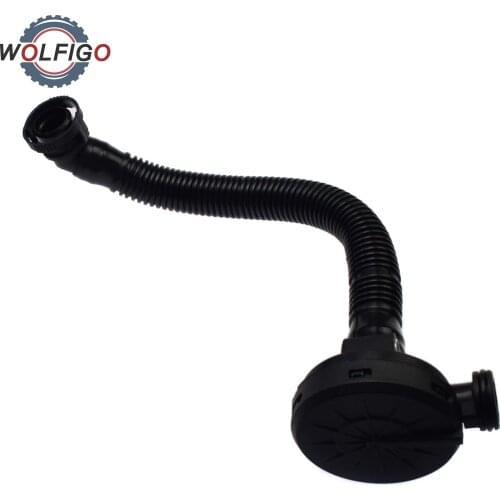 WOLFIGO Engine Block Breather Valve for VW Polo SKODA Fabia Rapid Roomster SEAT Ibiza 03E103201C 03E 103 201 C