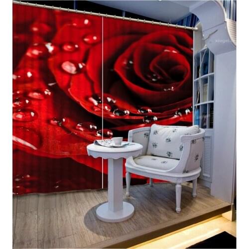 Fashion 3d curtains Factory diret sale Bedding room 3D Curtains Home Decoration New style curtain