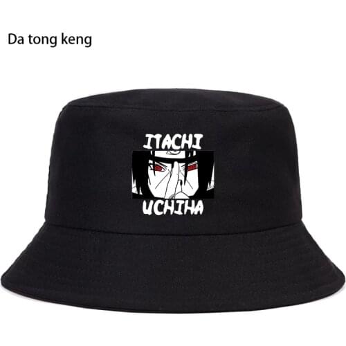 Hot Japanese Anime Summer Hat Women Men Panama Bucket Cap The Design Flat Visor Harajuku Bucket Hat Fisherman Hat 2021