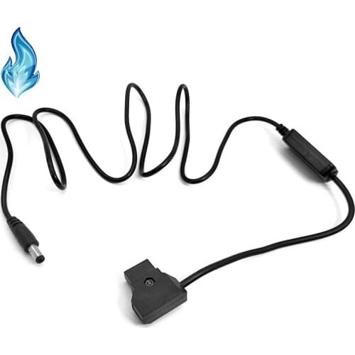 Tap Cable P-Tap D-Tap Power Fits 10-24V for Canon DR-E6 (ACK-E6) DR-E18 (ACK-E18) DR-400 DR-E2 DMW-DCC3 Sony AC-PW20 DC Coupler