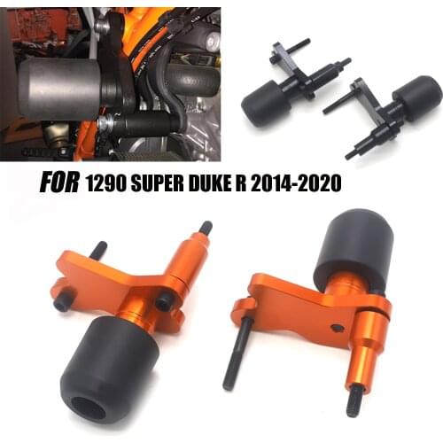 Fits For 1290 SUPER DUKE R 2014-2020 CRASH BOBBINS PROTECTORS SLIDERS MUSHROOMS