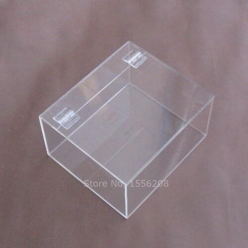 Rectangle Box Clear Acrylic Storage for DIY Tool Nail Art Jewelry Accessory Beads Stones Crafts Case Container