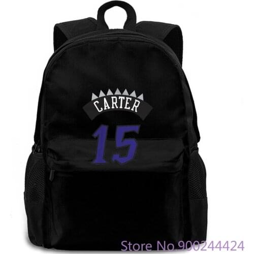 Toronto Raptors Carter Hwc Retro Name and Number 2018 New 100% Top Quality Plus Size Harajuku backpack