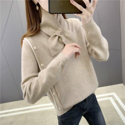 Room 189876, 1 row 7 】 collaosed v-neck scarf inclined button pullovers [1015] 55