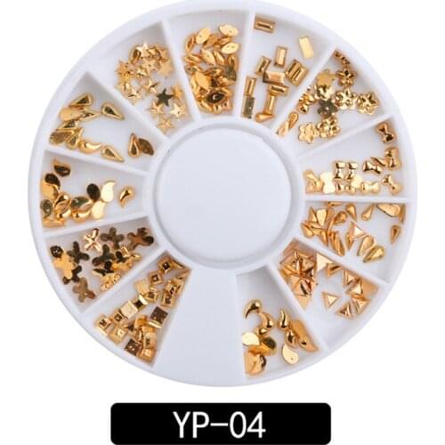 Mixed Color Chameleon Stone Nail Rhinestone for nails Small Irregular Beads 3D Nail Art Decoration In Wheel Accessories