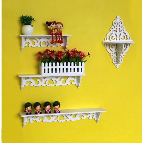 Home Nordic Style Storage Rack INS Wall Shelves Wall Decor Wooden Beads Tassel Storage Swing Shelf Kids Room Organizer for Toys