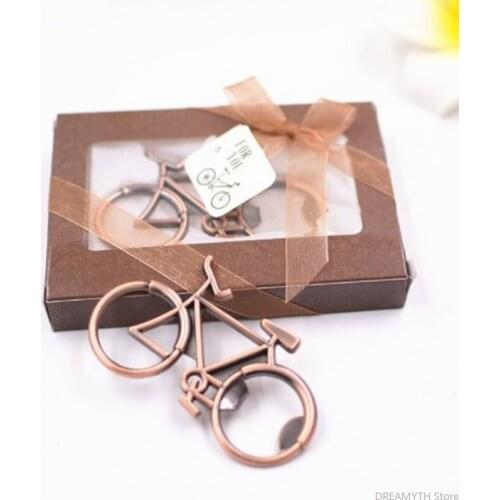 Bicycle Metal Bike Beer Bottle Opener Cute lover Wedding Anniversary Party Gift 30pcs/lot