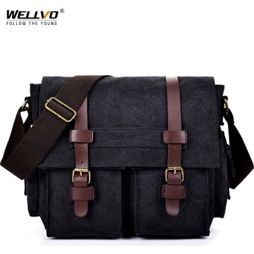 Wellvo Mens Brown Bags