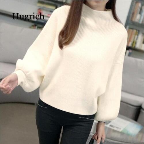 2020 New Womens Coarse Wool Sweater Warm Spring Autumn Winter Casual Sleeved Pullover