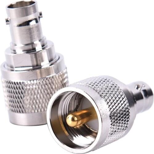 1pc PL-259 UHF Male Plug to BNC SOCKET Female RF Coaxial Adapter connector