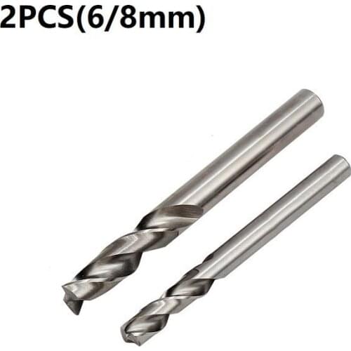 1pc Weld Drill Bit High Speed Steel Metal Drills 6/8mm Stainless Steel Screw Woodworking Holeelectric Remover Cutter Cobalt Tip